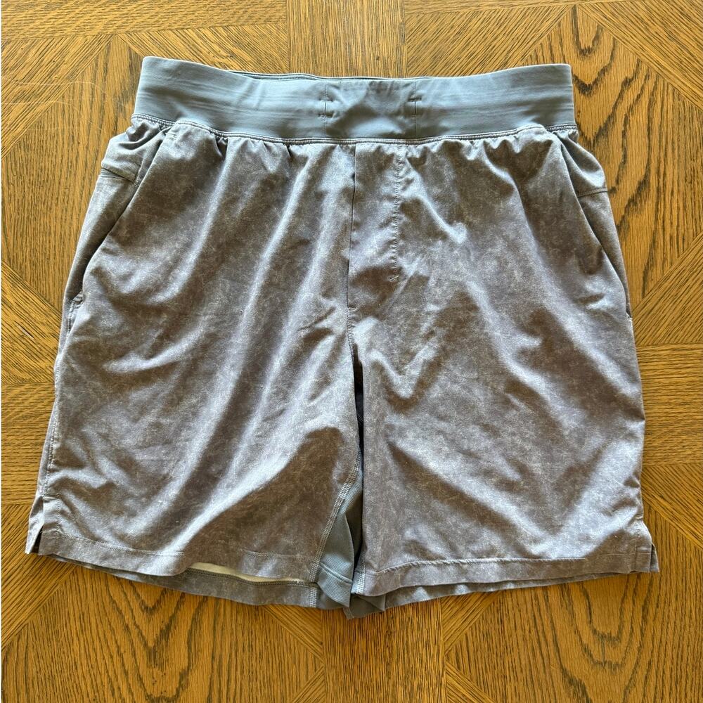 Lululemon Men's Tie Dye Camo Shorts Zip Pocket